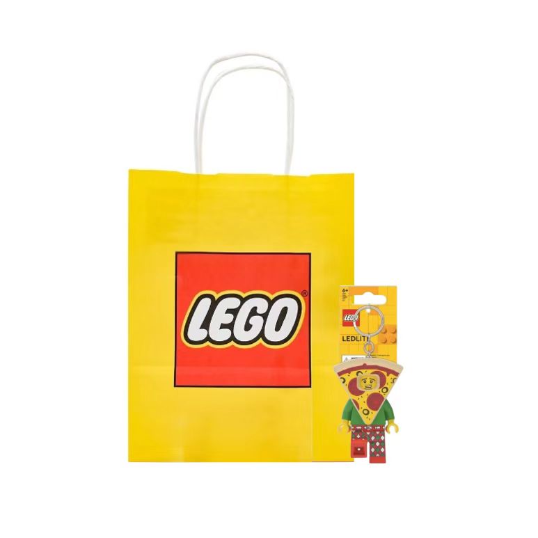 Брелок LEGO "Pizza Man" (LGL-KE176H) - Boxette Shop